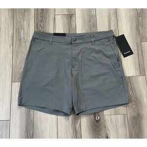 Lululemon Commission Short Classic Fit 7" Size 36 Grey Sage GRSG 01577 NWT
